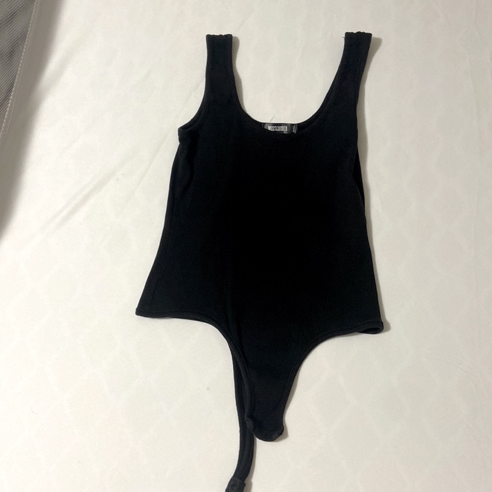 Black High Rise Bodysuit (never been worn)